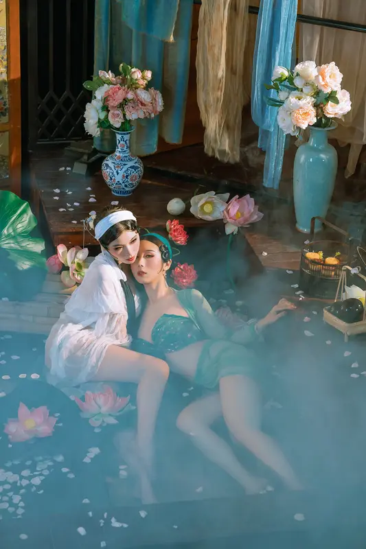 奶桃&轩萧学姐 白娘子&青蛇 - 云溪溪